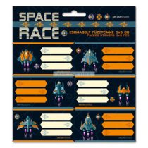 CSOMAGOLT FÜZETCÍMKE (3*6 DB) SPACE RACE (5143) 22