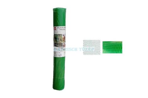 Védőháló Műanyag 1.2*6m Zöld