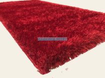 Futó szőnyeg, Puffy shaggy, red, 60 x 220 x 5 cm