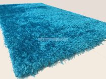 Futó szőnyeg, Puffy shaggy, türkiz, 60 x 220 x 5 cm