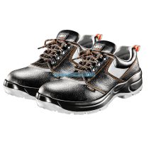 Munkavédelmi cipő, bőr, S1P SRA, CE NEO fekete-szürke 39