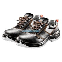 Munkavédelmi cipő, bőr, S1P SRA, CE NEO fekete-szürke 47