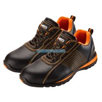 Munkavédelmi cipő, bőr, SB SRA, CE NEO fekete-narancs 39